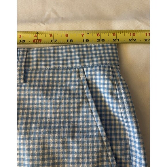 FOOTJOY FJ Blue Gingham Mens Golf Shorts W40 Check Stretch Pockets Lightweight - Picture 9 of 11